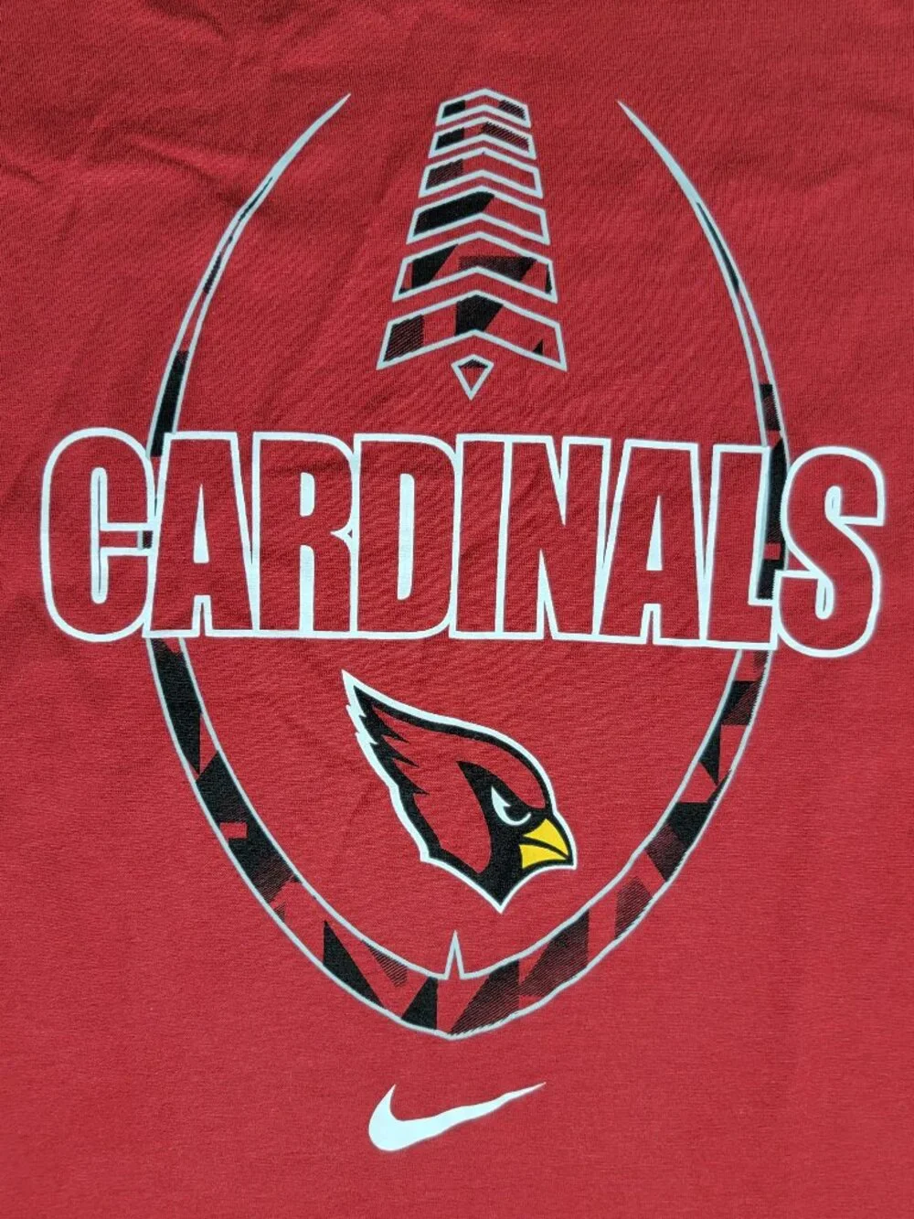 New with Tags Nike Red NFL Arizona Cardinals Youth T-Shirt - Youth S
